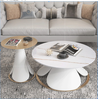 Laatste bedrijfscasus over Katoenflanel Moderne Stof Sofa Set With Plush Cushions